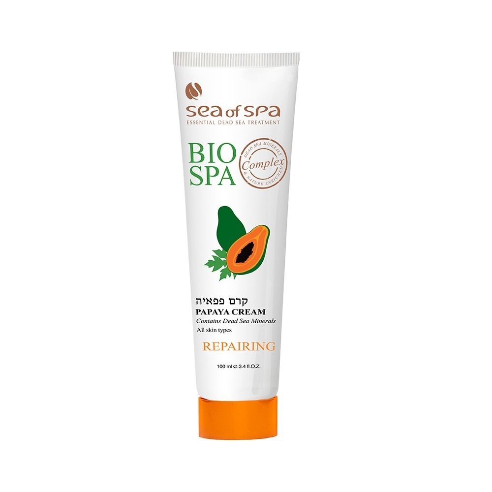 EXP 04/27 - Sea of Spa BIO SPA Papaya Cream Repairing Dead Sea Minerals 100ml
